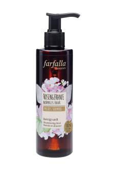 farfalla - Rosengeranie mildes Shampoo