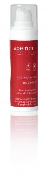 Natürlich vitalisierendes Rosen-Fluid